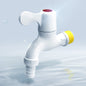 LESSO Long service life pvc wall mounted single handle plastic bathroom faucet bathtub basin taps for bathroom