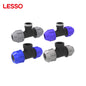 LESSO high quality non-toxic irrigation farming gardening hose tube water pipe pp compression type fitting