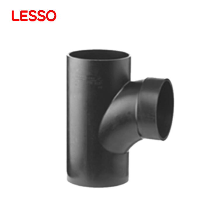 LESSO water supply longevity corrosion resistance plastic 1.5 inch 32mm hdpe pipe fitting tee