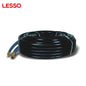 LESSO excellent elasticity non-toxic high pressure 40 50 100m flexible 20 bar pvc air gas black air hose