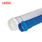 ท่อและอุปกรณ์น้ำ PVC สีน้ำเงิน 100 มม. ทนความร้อนสูง พลาสติกทนทาน Lesso