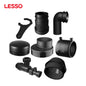 LESSO multiple styles optional eco-friendly durable irrigation hdpe electric fusion pipe fittings