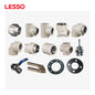 LESSO china suppliers heat preservation plastic white grey ppr pipes fittings female thread tee