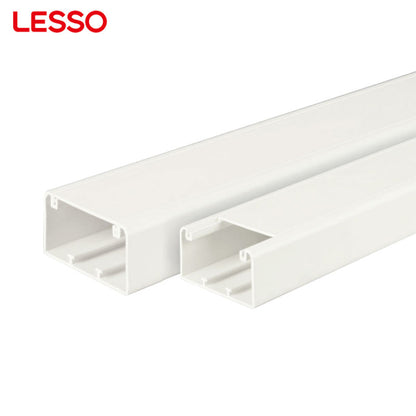 LESSO ผู้ผลิตจีนที่สามารถปรับแต่งได้ ป้องกัน จัดการ ระบบไฟฟ้าภายใน PVC ท่อร้อยสาย 50 80 100 250 มม.