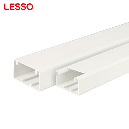 LESSO ผู้ผลิตจีนที่สามารถปรับแต่งได้ ป้องกัน จัดการ ระบบไฟฟ้าภายใน PVC ท่อร้อยสาย 50 80 100 250 มม.