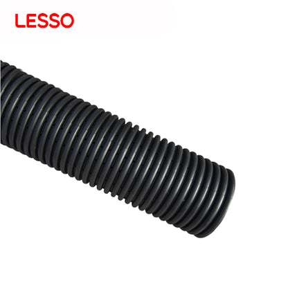 LESSO ท่อระบายน้ำสีดำระบายน้ำเสีย 200-400 มม. ท่อระบายน้ำพลาสติก HDPE แบบลูกฟูก 