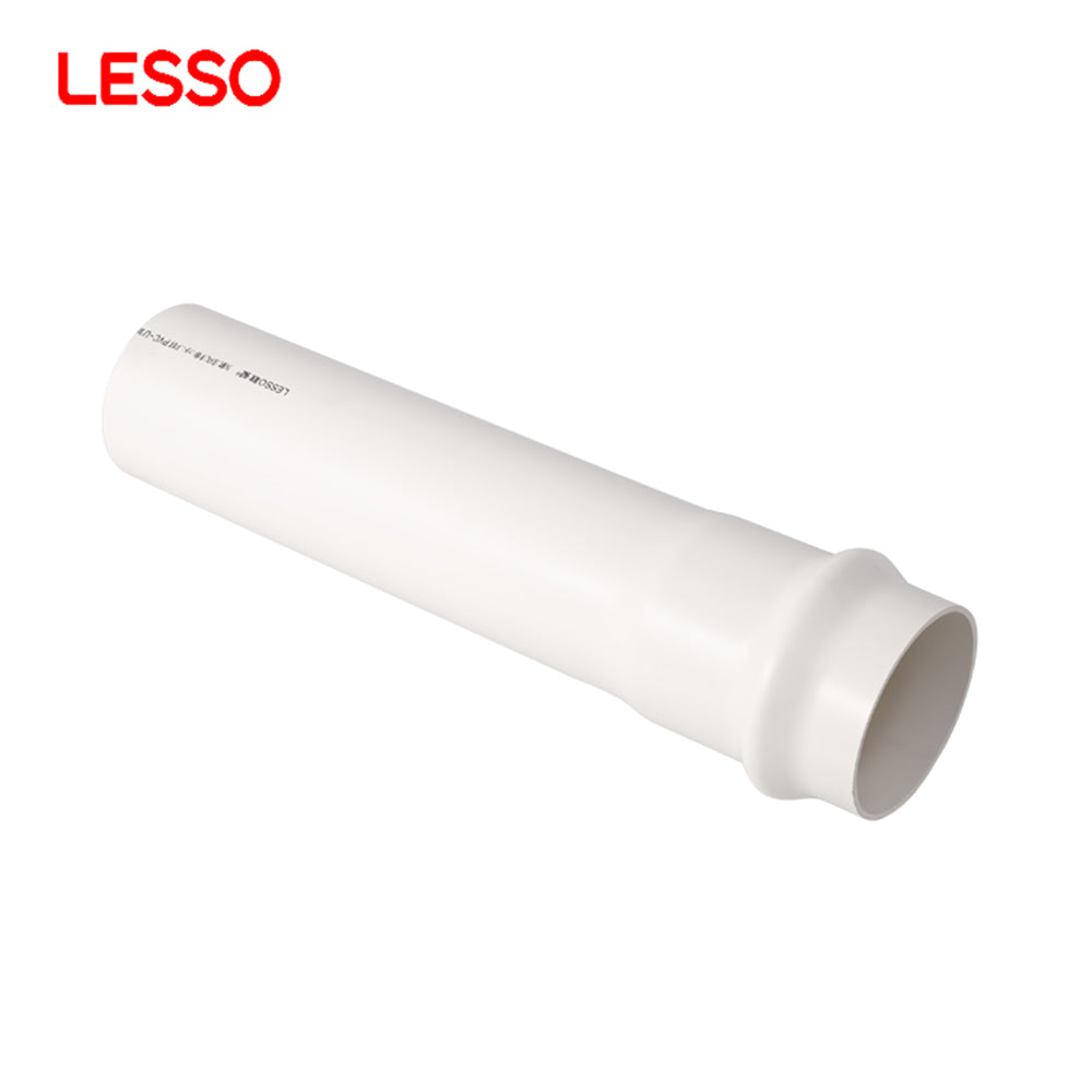 LESSO upvc pipe 32-630mm sewage subsoil pvc pipes, drainage tubes for water supply irrigation underground drainage