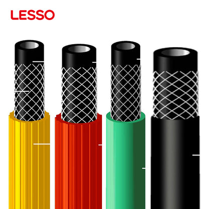 LESSO excellent elasticity non-toxic high pressure 40 50 100m flexible 20 bar pvc air gas black air hose