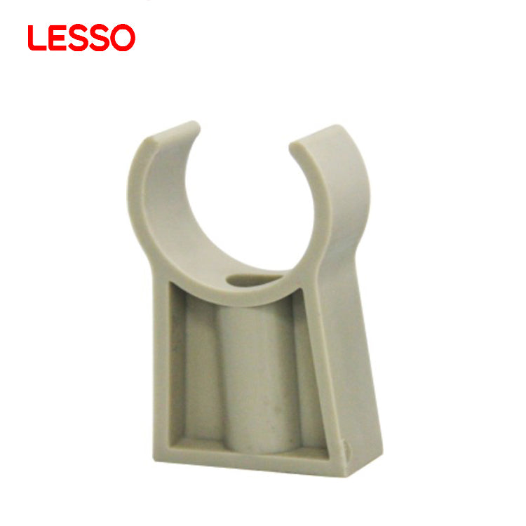 อุปกรณ์เสริมการจ่ายน้ำ LESSO ปลอดสารพิษ 2.5MPa 25 32 40 50mm ข้อต่อ ppr คลิปหนีบท่อพลาสติกสำหรับ 20mm