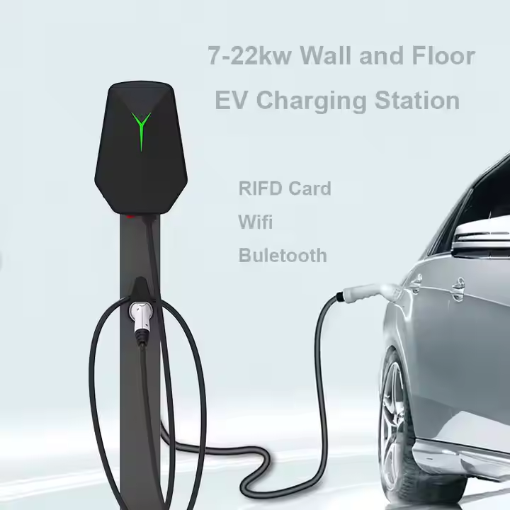 Производитель 16A Wallbox EV Charger 3.5kW APP Дистанционное управление для Android и iOS Системы Станция зарядки электромобилей