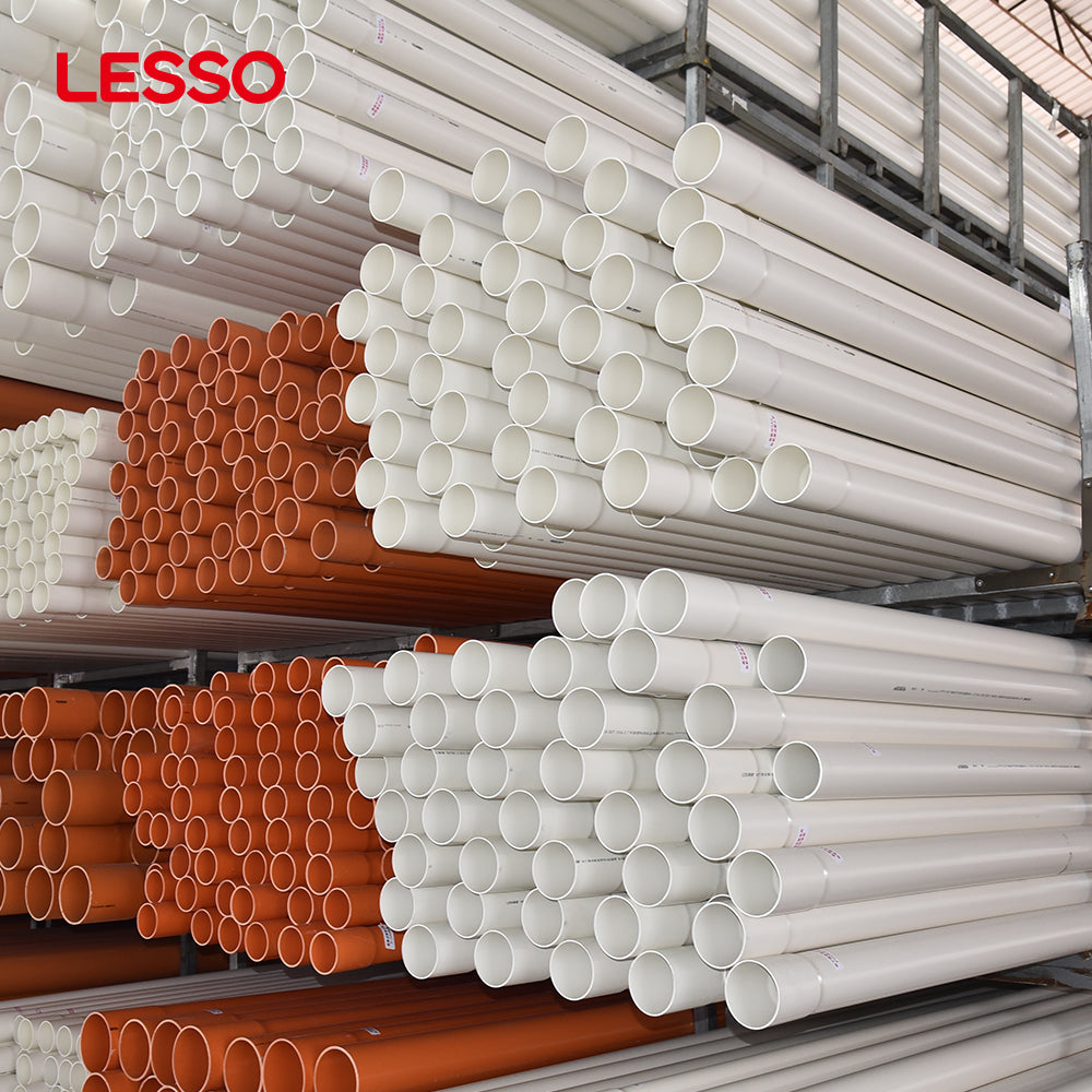 LESSO environment-friendly excellent physical property easy installation PE plastic 20mm 50mm electrical conduit pipe