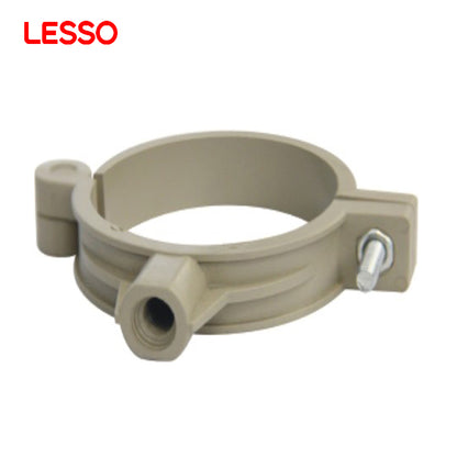 อุปกรณ์เสริมการจ่ายน้ำ LESSO ปลอดสารพิษ 2.5MPa 25 32 40 50mm ข้อต่อ ppr คลิปหนีบท่อพลาสติกสำหรับ 20mm