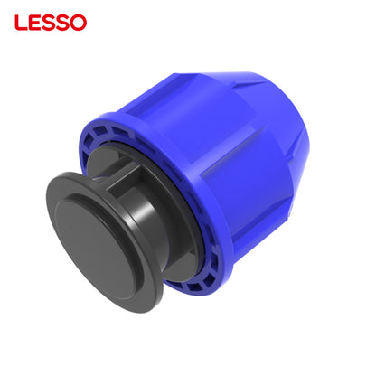 LESSO commercial plug adapter socket tee coupling elbow pp compression water pipe fittings for irrigation supply