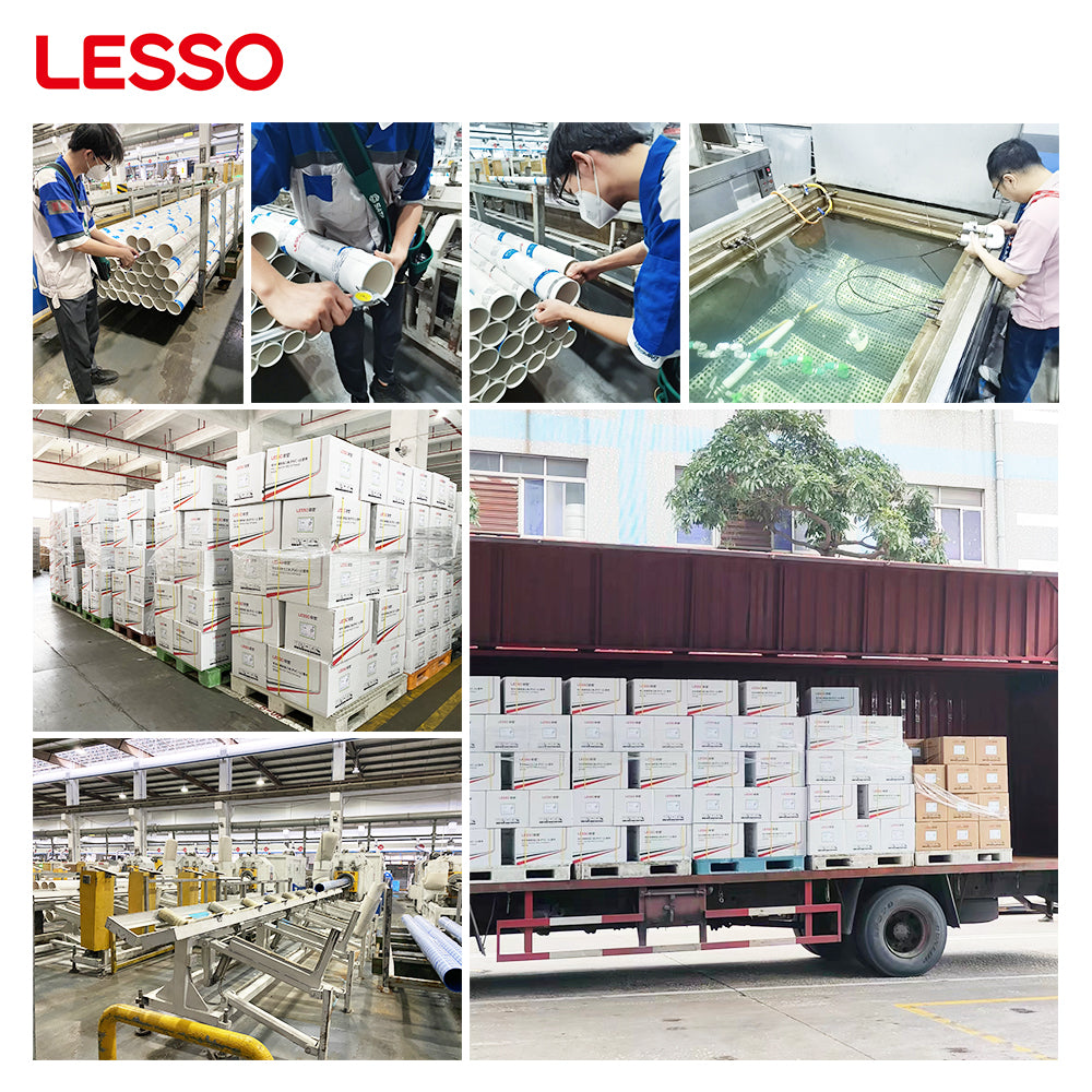 Lesso 45 ข้อพับ PVC 90 องศา ข้อต่อเกลียวชายหญิง ข้อต่อทำความสะอาด นิปเปิล ที คัปปลิ้ง อะแดปเตอร์ ข้อต่อท่อน้ำ PVC