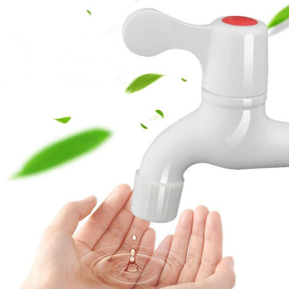 LESSO Long service life pvc wall mounted single handle plastic bathroom faucet bathtub basin taps for bathroom