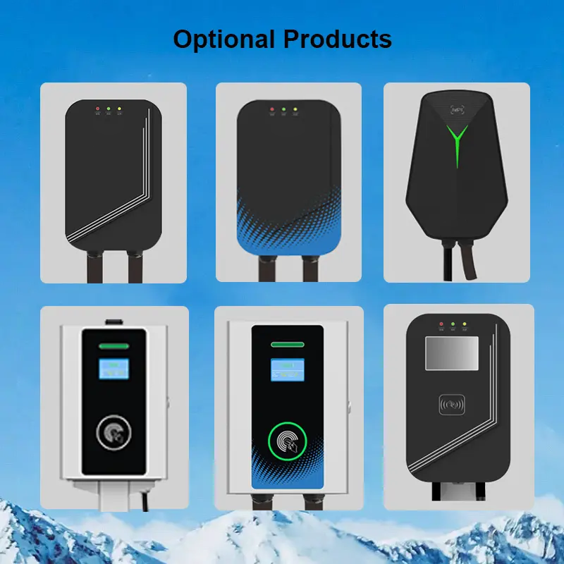 Производитель 16A Wallbox EV Charger 3.5kW APP Дистанционное управление для Android и iOS Системы Станция зарядки электромобилей