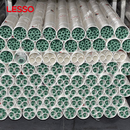 Lesso Customized high temperature resistance recycled and environment-friendly plastic ppr high pressure water pipe