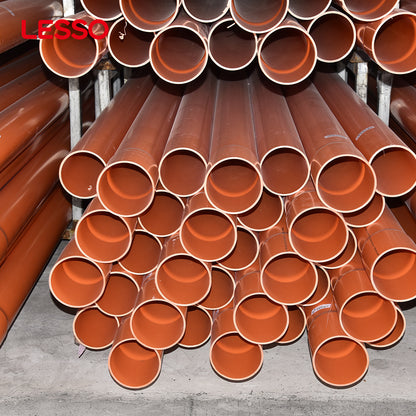 LESSO environment-friendly excellent physical property easy installation PE plastic 20mm 50mm electrical conduit pipe