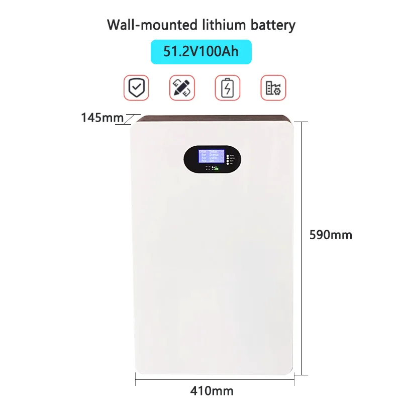 power wall ion battery solar 24v 100ah 2.5KW 12v 50ah 100ah 150ah 200ah 300ah 400ah lithium battery lifepo4 48v home battery