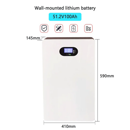 lithium battery pack lifepo4 200ah pack 48v 51.2v power wall prismatic home solar No reviews yet