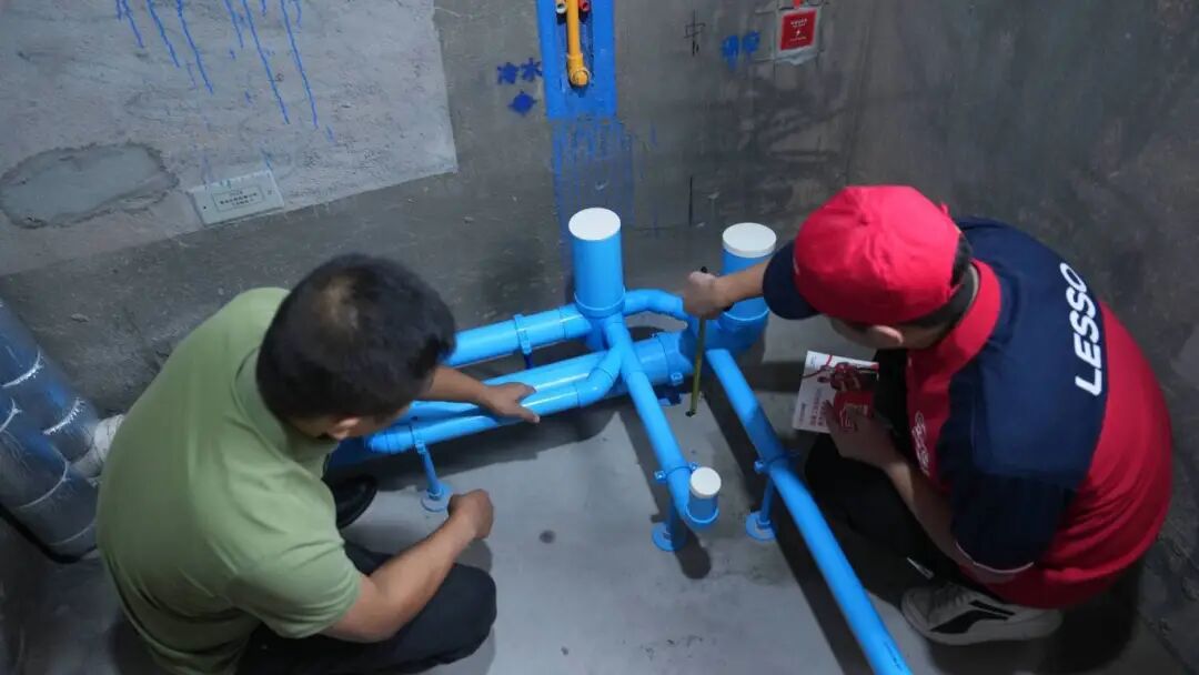 联塑安家堡排水安装工艺，搭配联塑PVC-U排水管材打造过硬品质